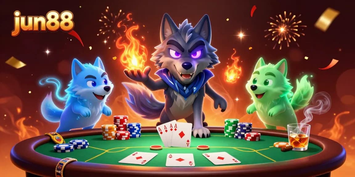 Experience thrilling action at jun88 with prominent poker elements and dynamic ghostly characters.