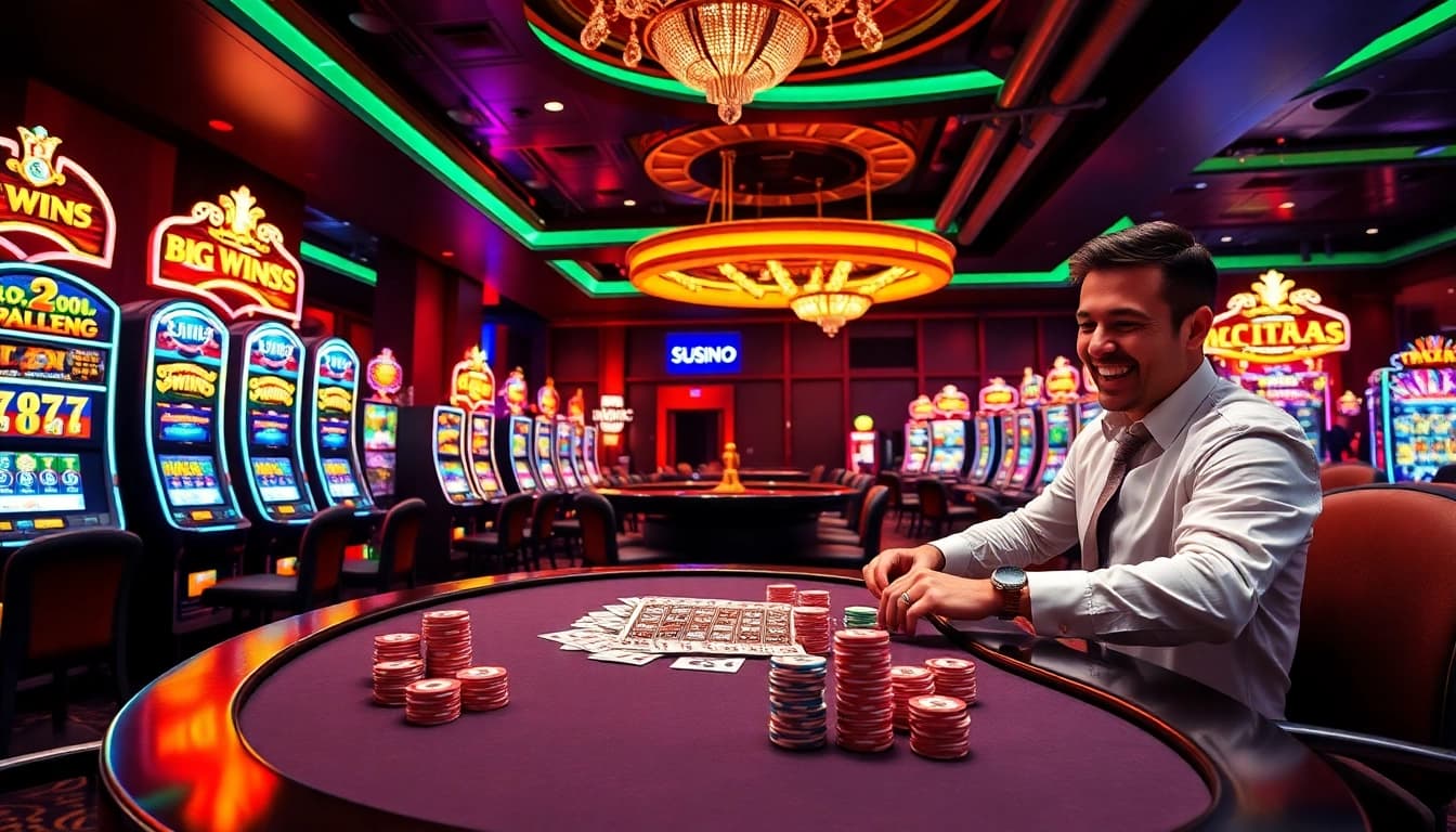 Experience high-stakes excitement with RR88 as players engage in thrilling casino games.