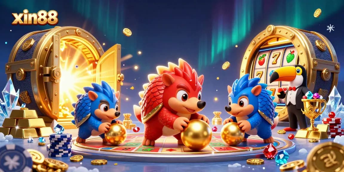 Engage in exhilarating gaming scenarios with xin88's dynamic casino elements and characters.