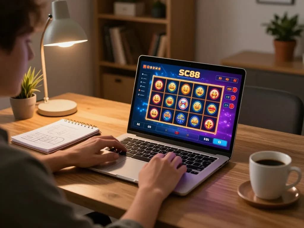 Using SC88 platform for online gaming with vibrant game screen and engaging environment