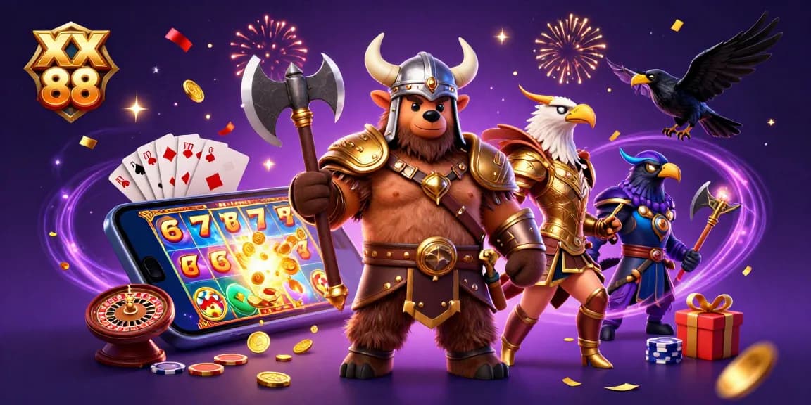 Engage with the thrilling casino experience at XX 88 featuring vibrant slot games.