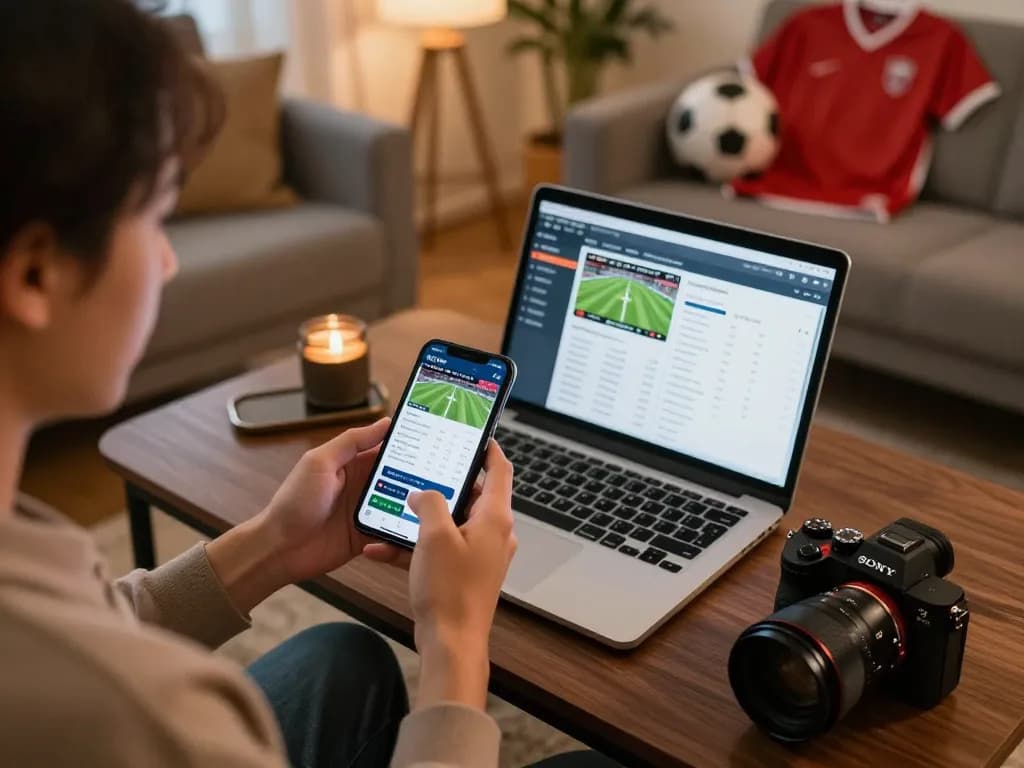 Engage with the sports action using Link đăng ký Sky88 on your smartphone for live betting.