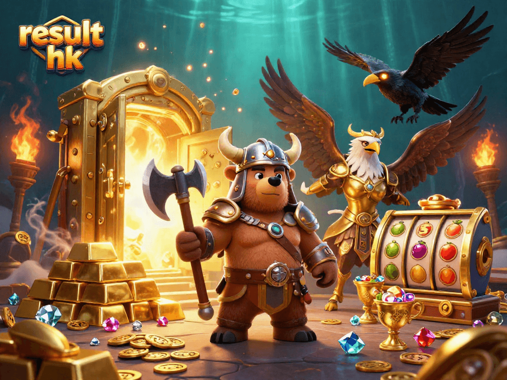 Engage with exhilarating gameplay at result hk in an exciting 3D casino scene.