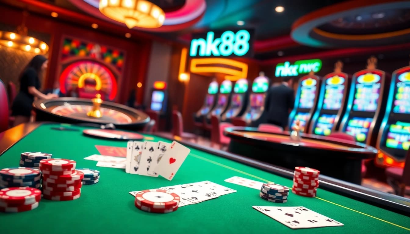 Experience the thrill of nk88 with vibrant casino games and high-stakes betting.