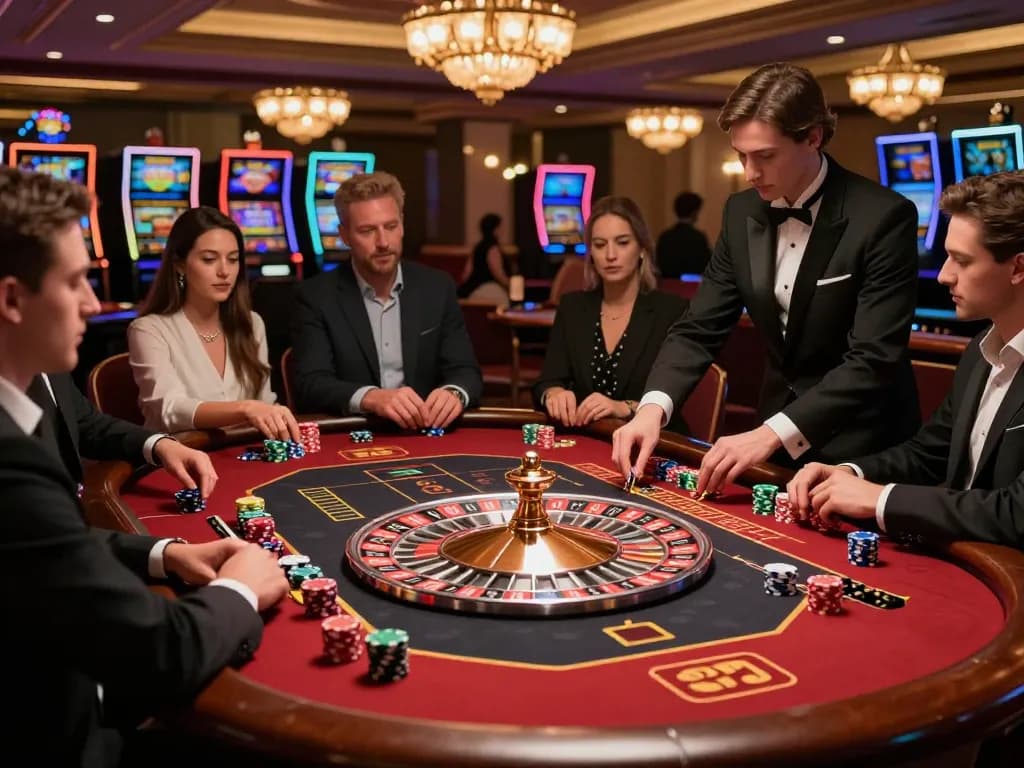 Engage in thrilling gameplay at 79KINH's elite roulette table, where vibrant energy meets strategic bets.