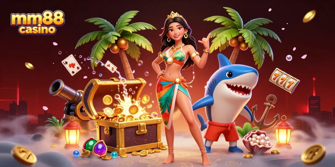 Experience thrilling moments at mm88 casino with exciting slot games and vibrant underwater themes.