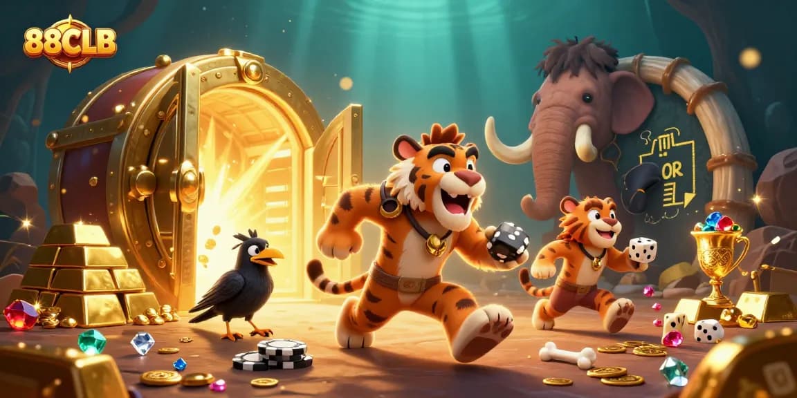 88CLB brings thrilling casino fun to life in a lively prehistoric setting with treasure galore.