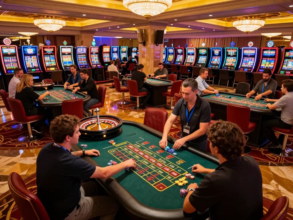 Engaging roulette gameplay at a casino showcasing 777X excitement and strategic betting dynamics