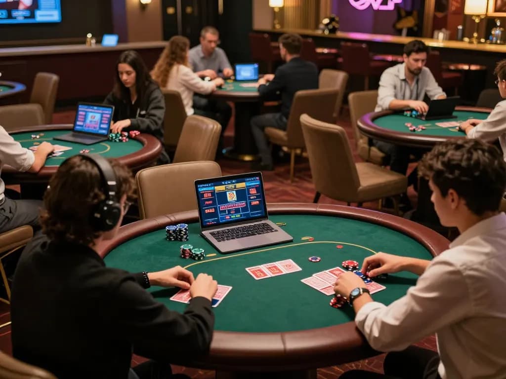 Engaging participants watching Đá gà thomo live stream in a dynamic online gambling lounge.