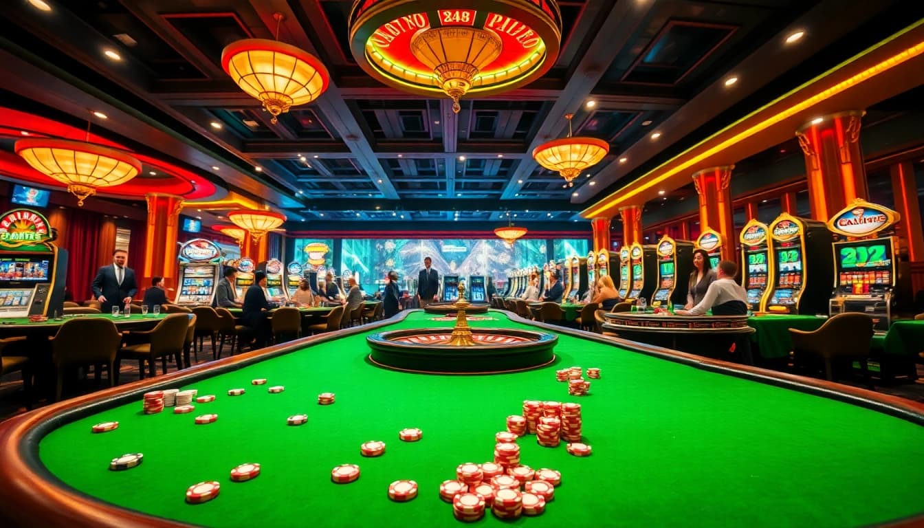 Experience the thrill of gambling at XX88 casino with engaging games and vibrant atmospheres.