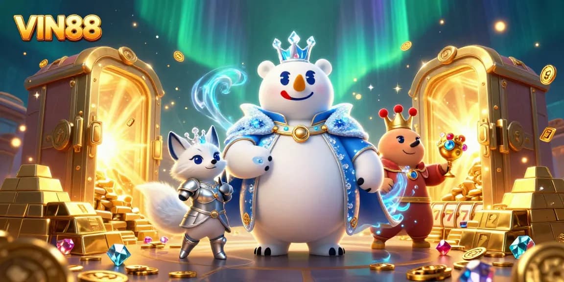 Join the fun at VIN88's slot experience with vibrant treasures and sparkling gems!