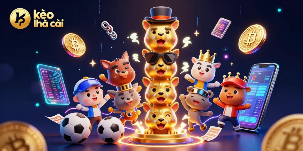 Engage with the dynamic kèo nhà cái sports betting scene featuring animated characters and energetic visuals.