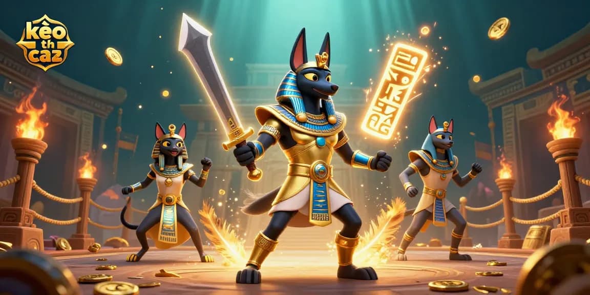 Engage with kèo nhà cái through cinematic betting action in an enchanting 3D illustration featuring iconic characters.