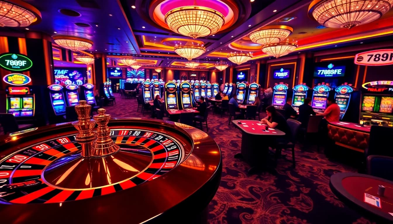 Experience the thrill of winning at 789F casino with engaging tables and exciting games.