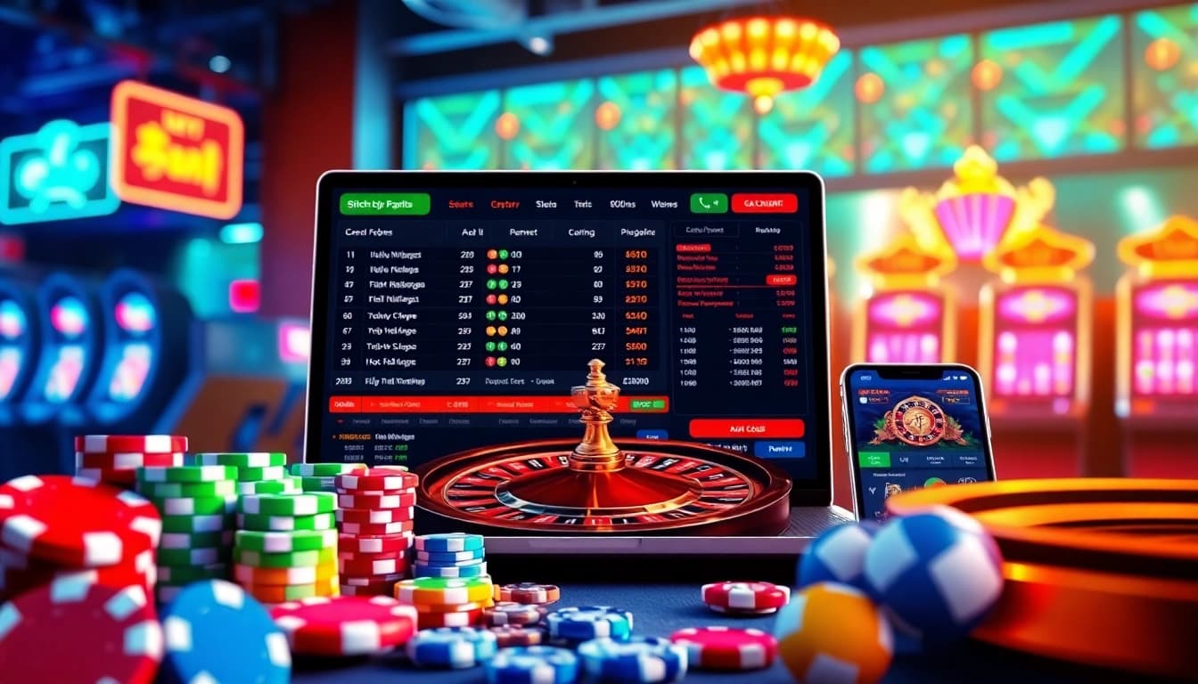 Engaging lô đề trực tuyến platform showcasing live betting slips and fast lottery results
