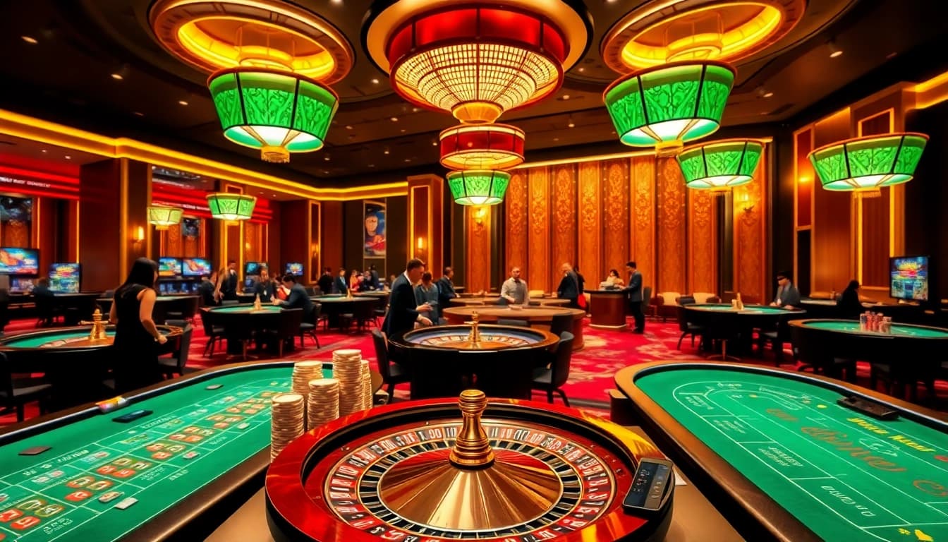 Experience thrilling gaming action at 98win com with vibrant casino tables and exciting online interfaces.