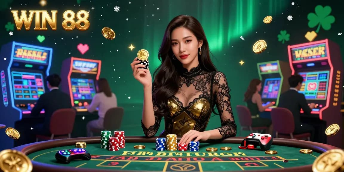 Engage in luxury gaming at WIN 88 with a glamorous strategy at the VIP baccarat table.