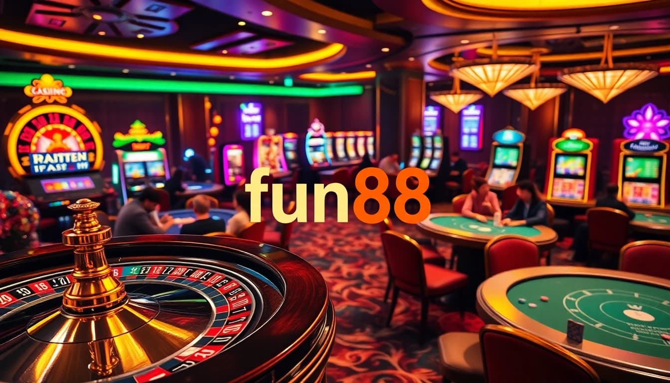 Experience thrilling casino action at fun88 with vibrant games and engaging players.