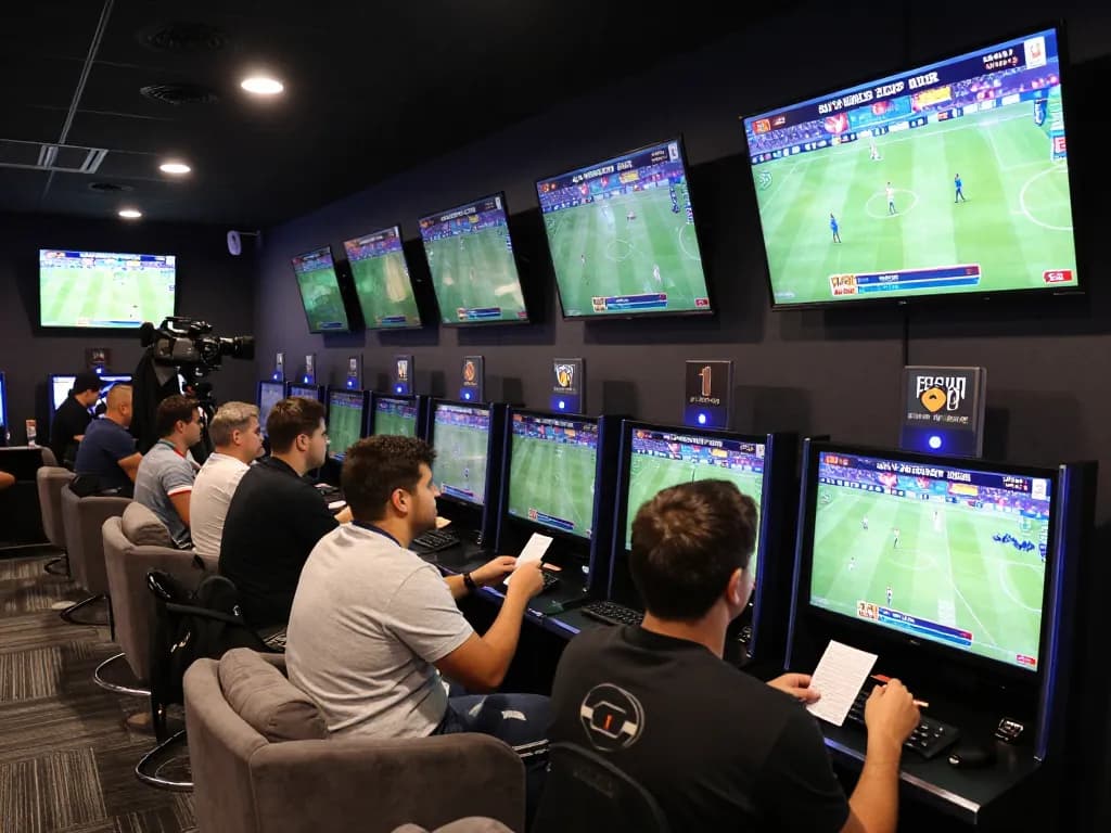 Fans engaging in live sports betting at tylekeonhacai88 during World Cup 2026