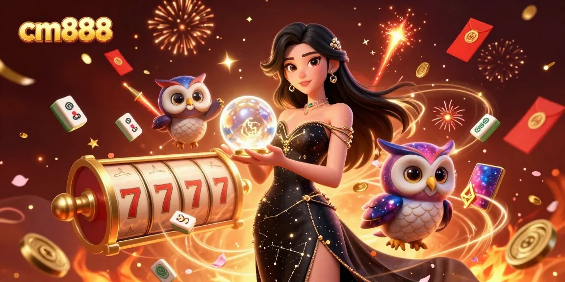 Experience the thrill of cm888 slots with vibrant visuals and dynamic gaming elements.