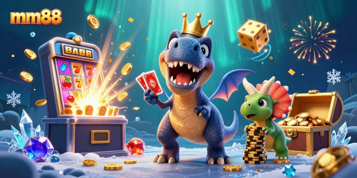 Engage in the mm88 casino experience with vibrant 3D characters and exciting gambling elements.