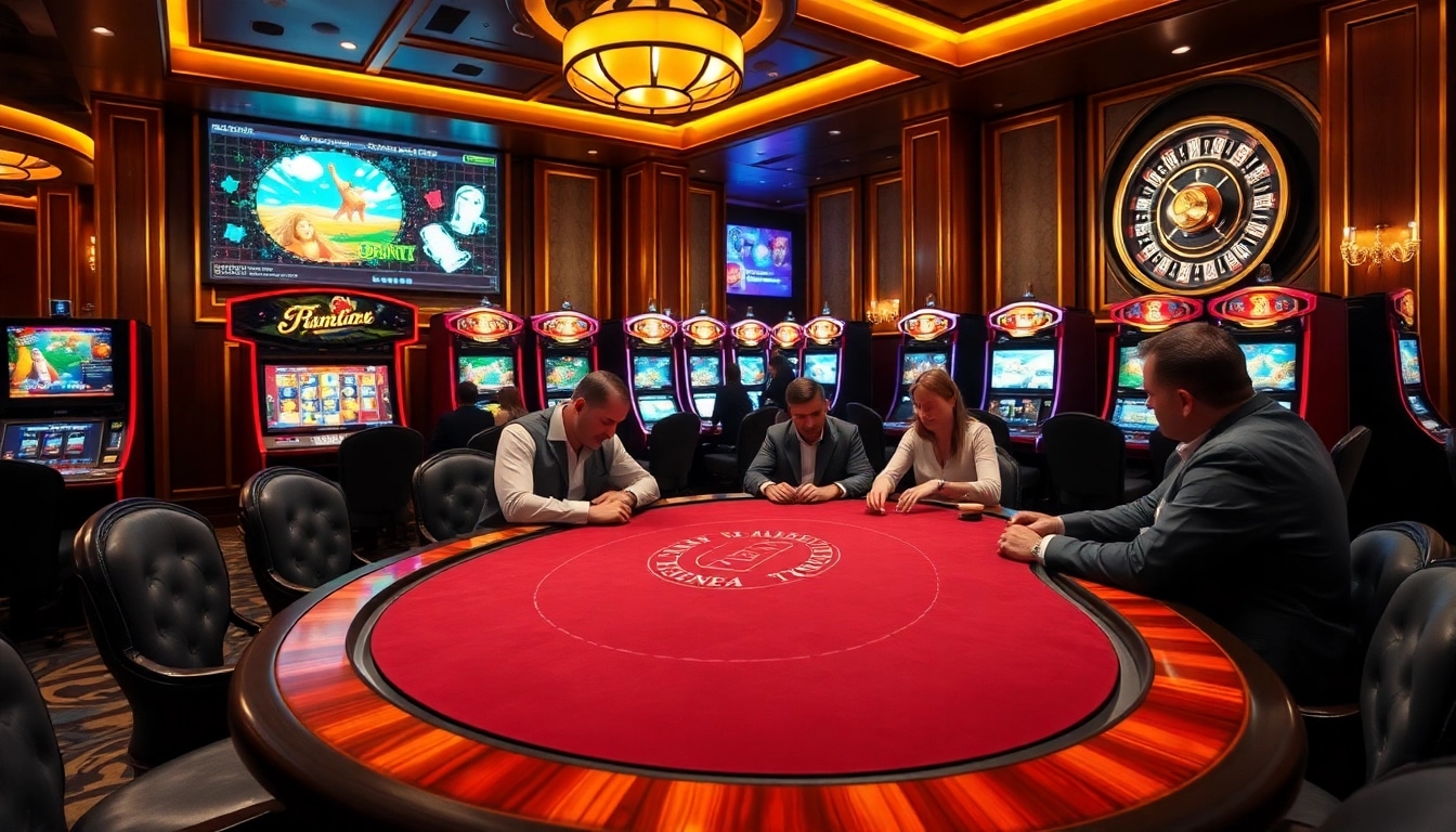 Join the excitement of daga gambling at a luxurious casino table.