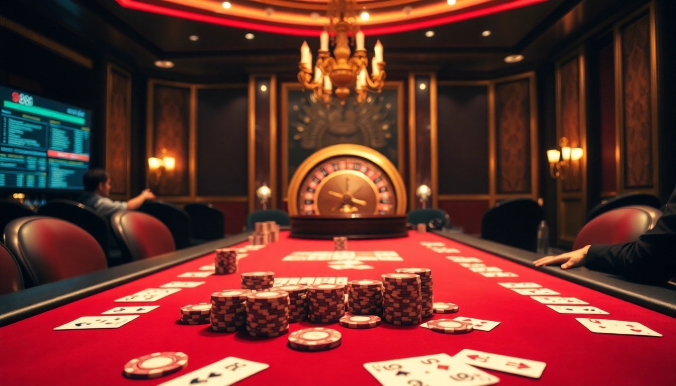 Experience the thrill of 888new bet at a luxurious poker table with vibrant cards and shiny chips.