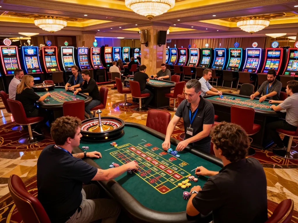 Engaging roulette gameplay at a casino showcasing 777X excitement and strategic betting dynamics