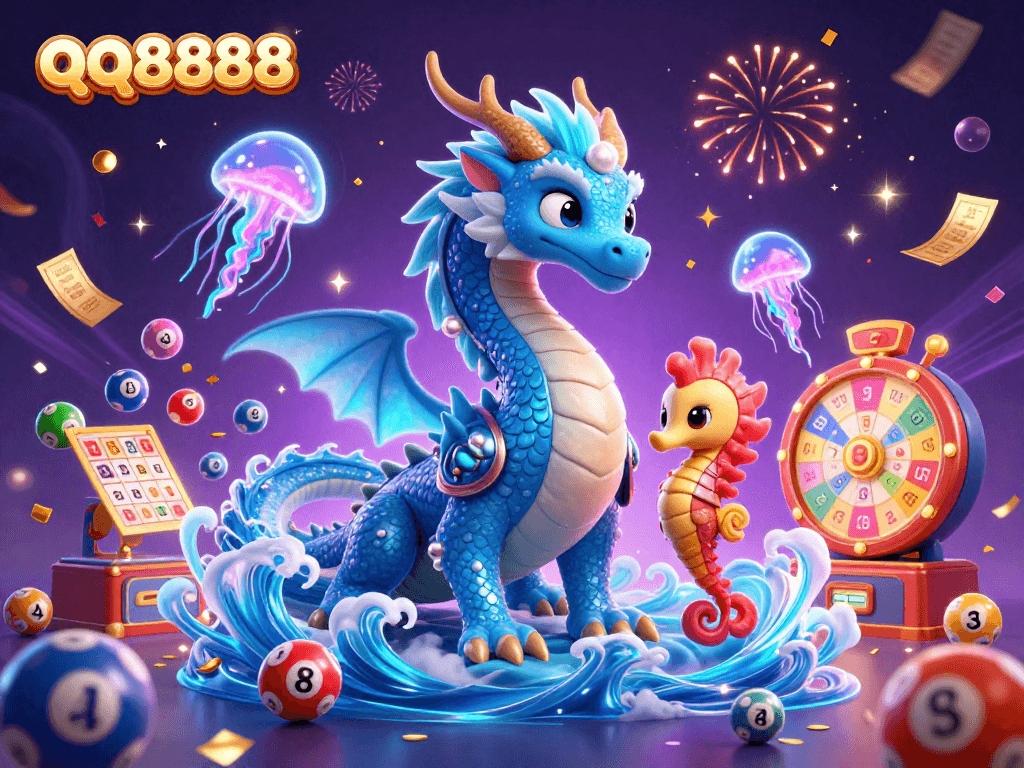 Play thrilling games with qq8888's vibrant lottery and gaming universe, featuring lively characters and exciting prizes.