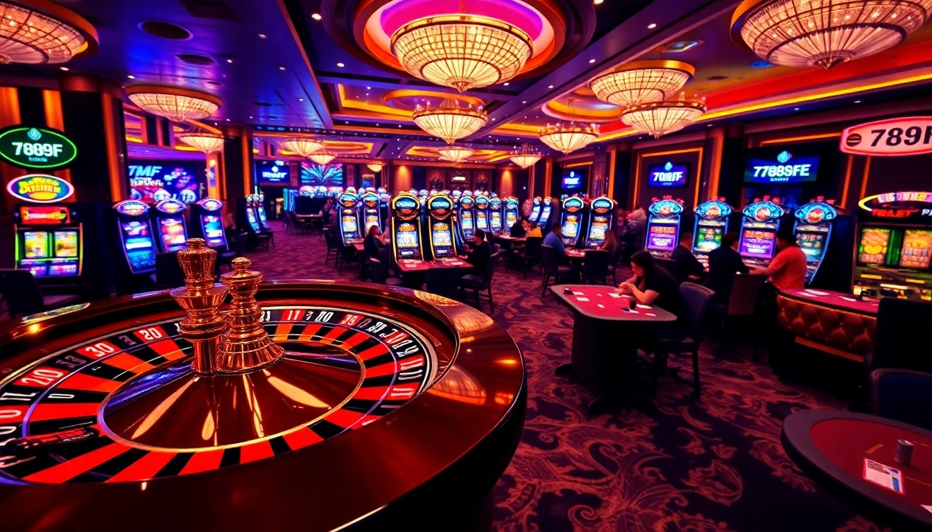 Experience the thrill of winning at 789F casino with engaging tables and exciting games.