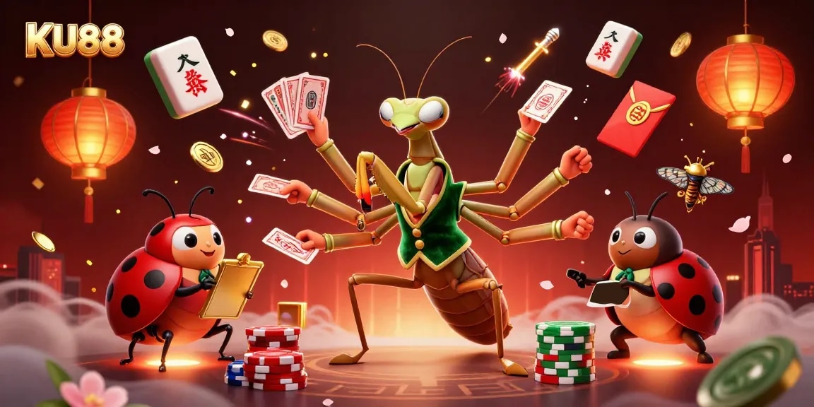 Experience exciting gameplay at KU88 Casino with vibrant casino characters and dynamic elements.