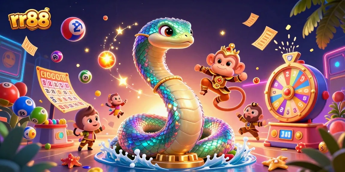 Experience the thrilling rr88 gaming adventure with vivid illustrations of a jackpot scene filled with excitement.