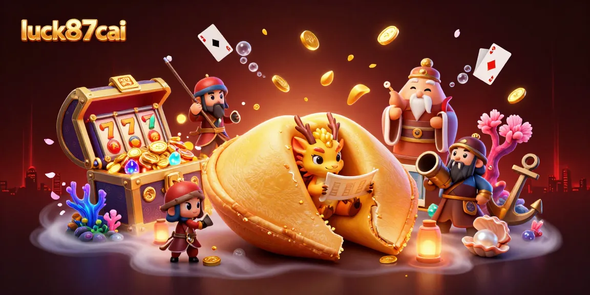 Experience thrilling luck87cai gameplay with vibrant characters and dynamic casino elements.