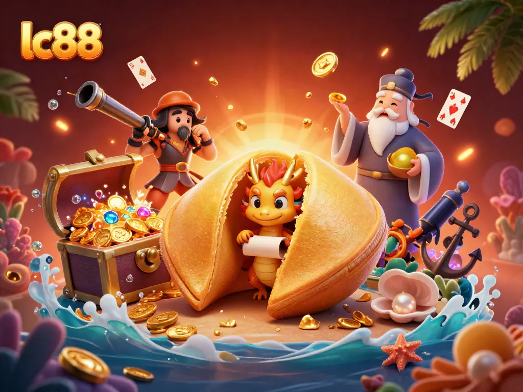 Engage in exciting gaming adventures with lc88 where fortune cookies reveal secrets of success and treasure awaits.