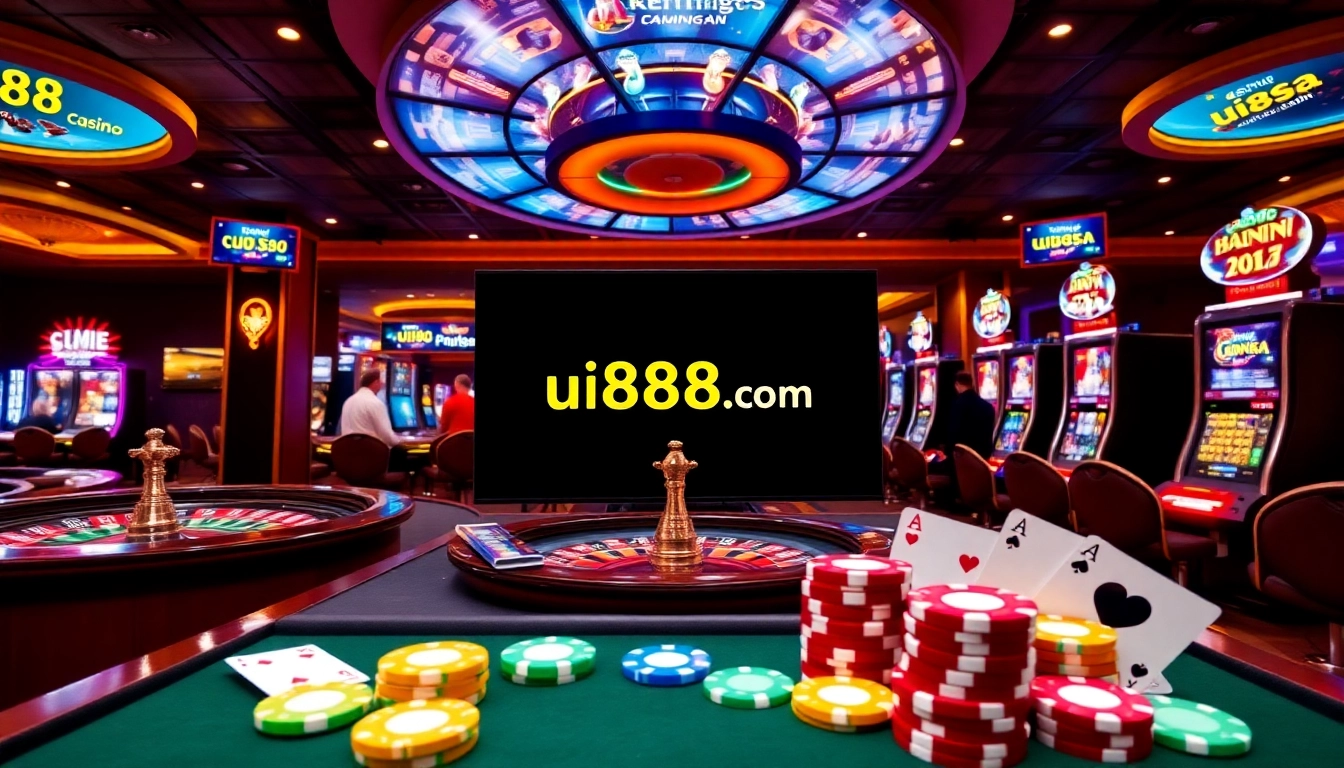 Experience high-stakes excitement with uu88vip.sa.com featuring slots, poker tables, and roulette wheels.