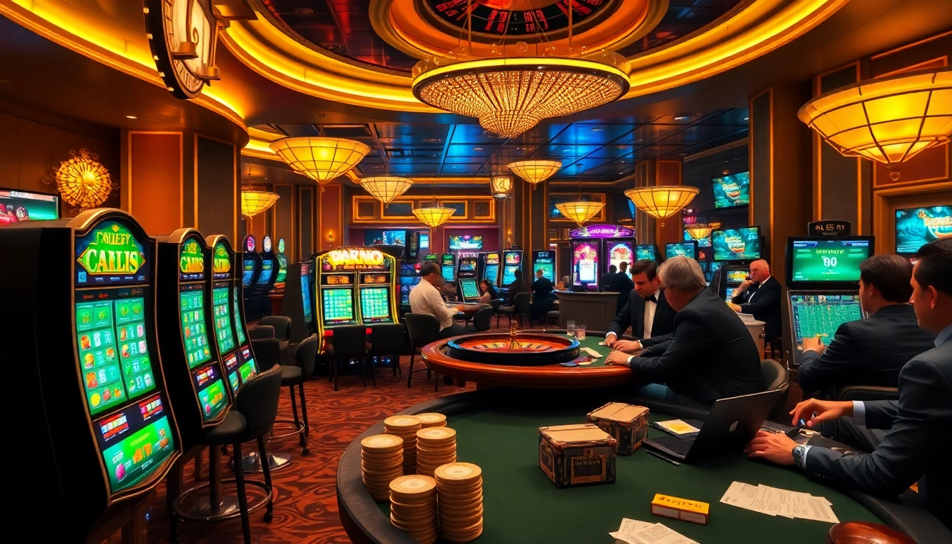 Experience the excitement of gaming at https://nk88s.net/ with vibrant slot machines and poker tables.