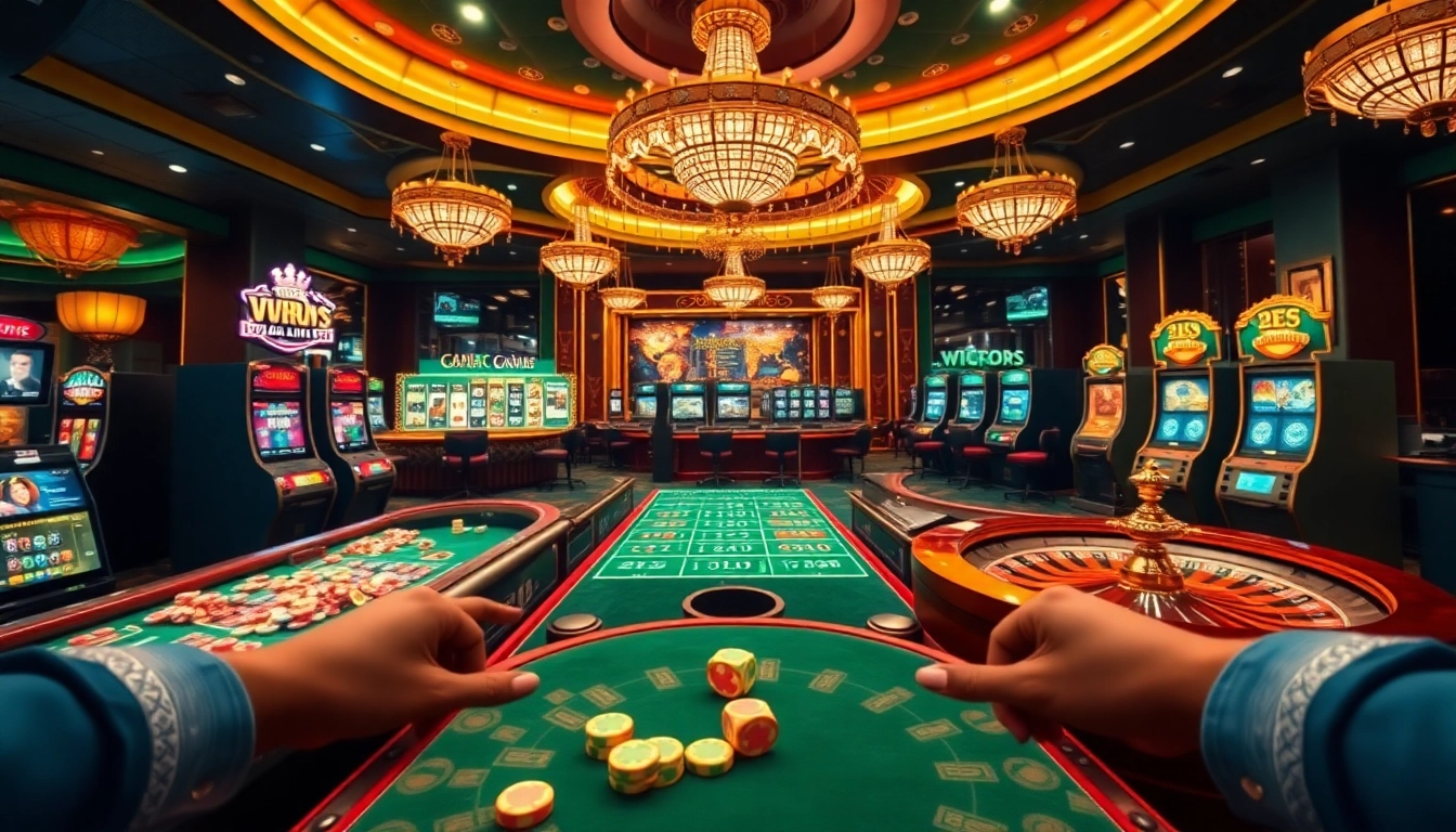Experience thrilling online gambling at https://king88.vote/ with vibrant casino visuals and game excitement.