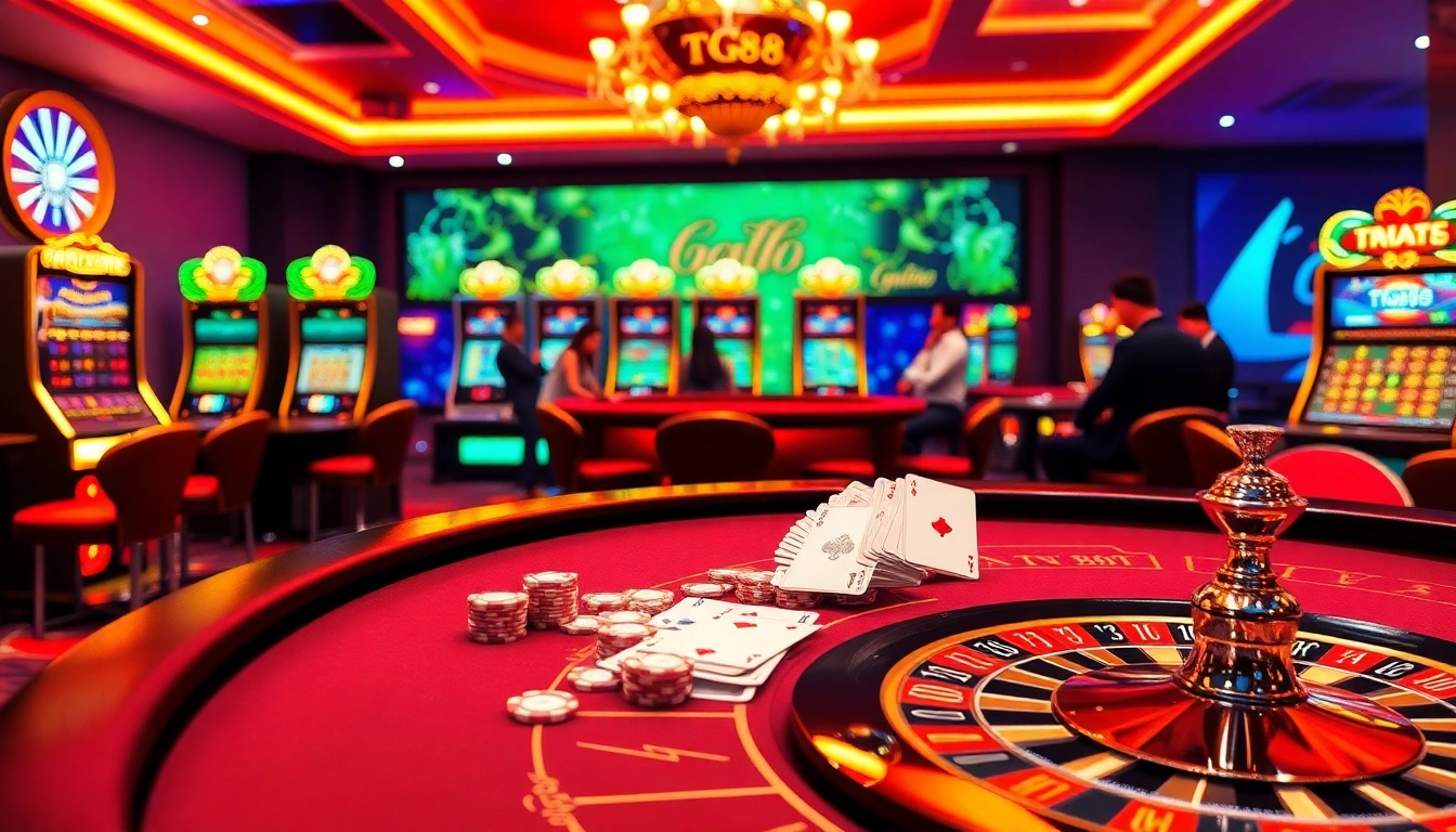 Experience the excitement of gambling at trang chủ TG88 with high-end casino visuals.