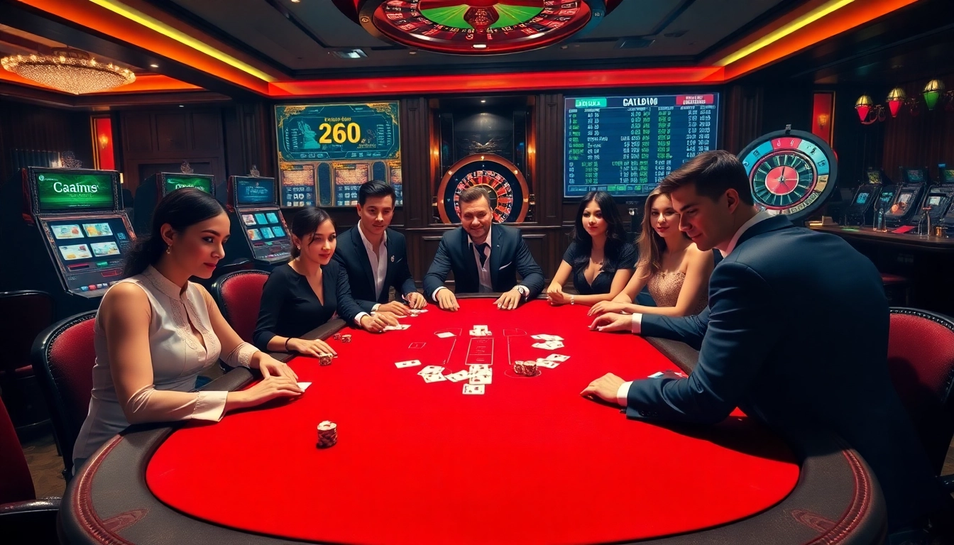 Experience high stakes at https://bl555.rocks with a luxurious poker scene capturing the allure of casino gaming.