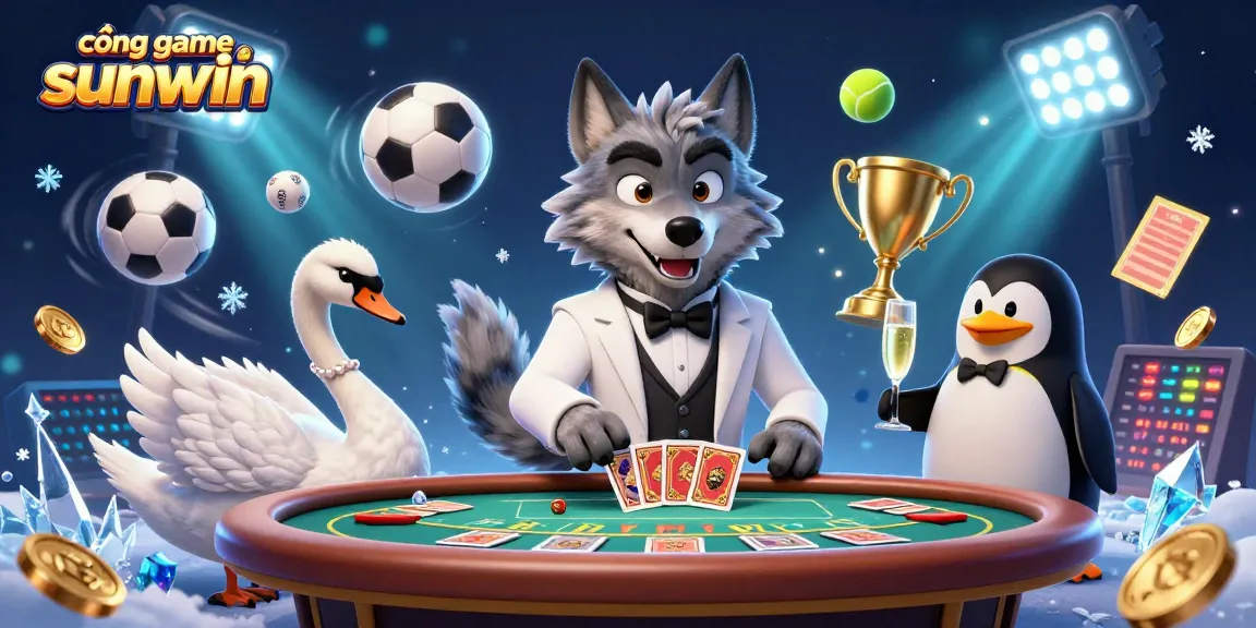 Place bets confidently with the engaging scene showcasing cổng game sunwin's allure.